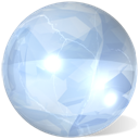 Crystal sphere icon